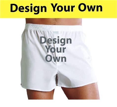 customize your own boxer shorts.